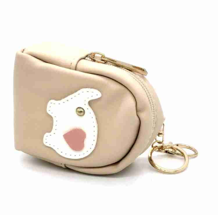 X Y SHOP Mini Backpack Coin Bag Women Small Wallet Fashion Pu Keychain Purses Coin Purse Beige Price in India Flipkart