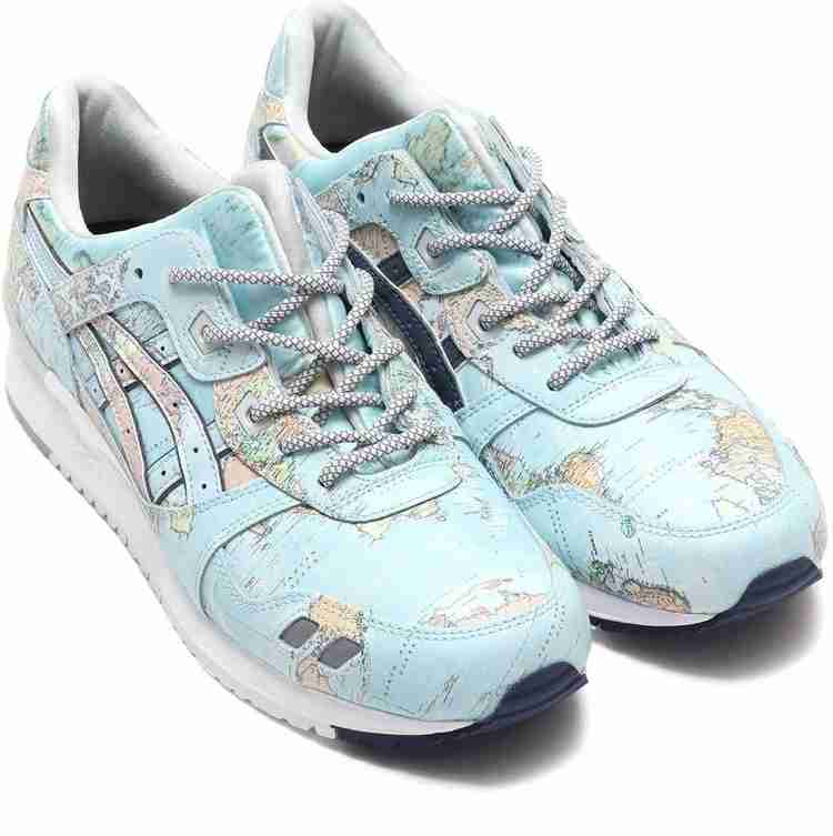 Asics X Atmos Gel Lyte III World Map Running Shoes For Men Buy Asics X Atmos Gel Lyte III World Map Running Shoes For Men Online at Best Price Shop Online for