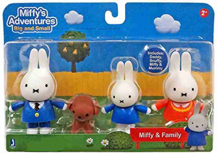 Jazwares Miffy s Adventures Big and Small Miffy Family Miffy s Adventures Big and Small Miffy Family Buy Action Figure toys in India. shop for Jazwares products in India. Flipkart