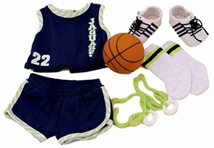 American girl deals doll basketball outfit