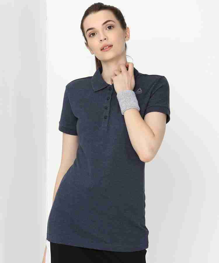 Reebok polo best sale shirts womens grey