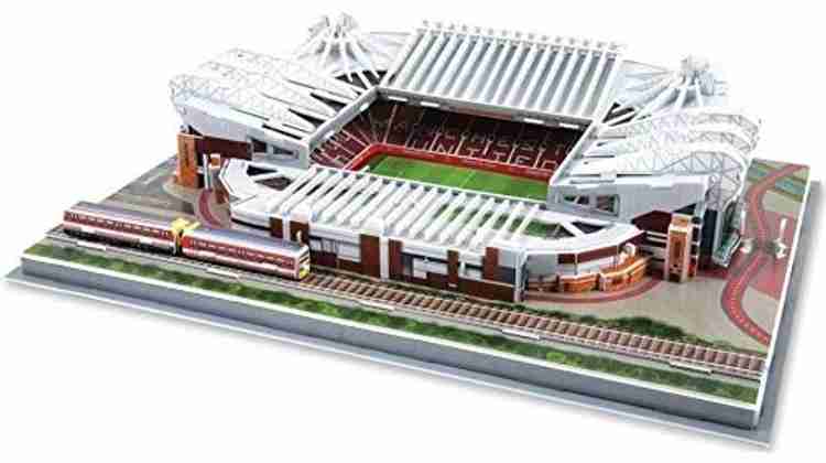 Nanostad manchester united old trafford stadium 3d puzzle 2025