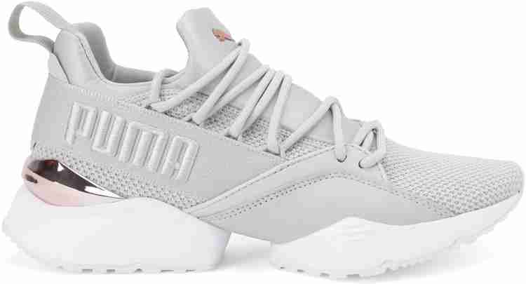 Puma muse hot sale maia womens grey