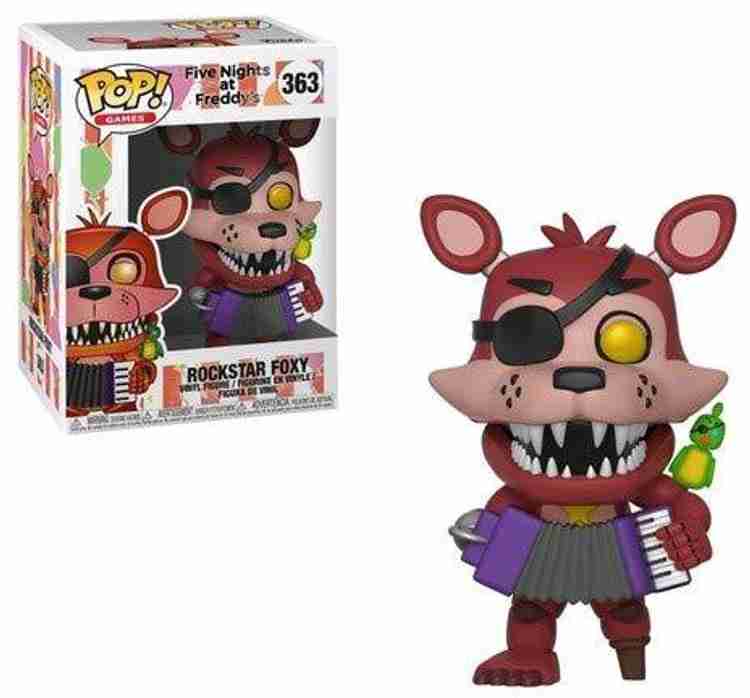 Five nights at freddy's pizza simulator rockstar foxy action figure clearance