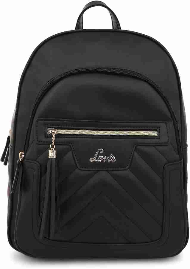 Lavie black backpack deals