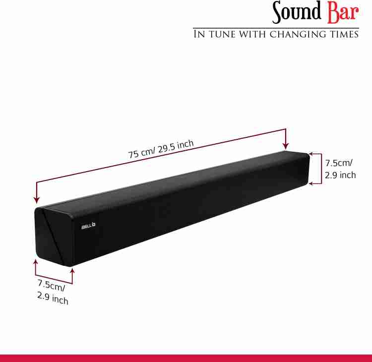 Buy iBELL 265SB 2.0 Soundbar 60 Watts with HDMI Bluetooth