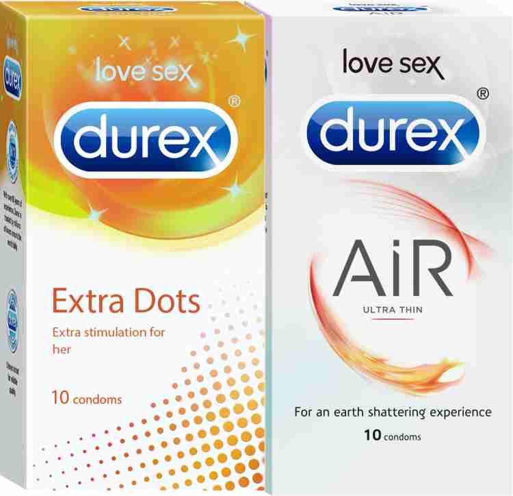 DUREX Extra Thin, Air Ultra Thin (20 Pieces) Condom