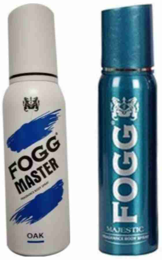 FOGG MASTER OAK AND MAJESTIC 120 ML X 2 Perfume Body Spray For
