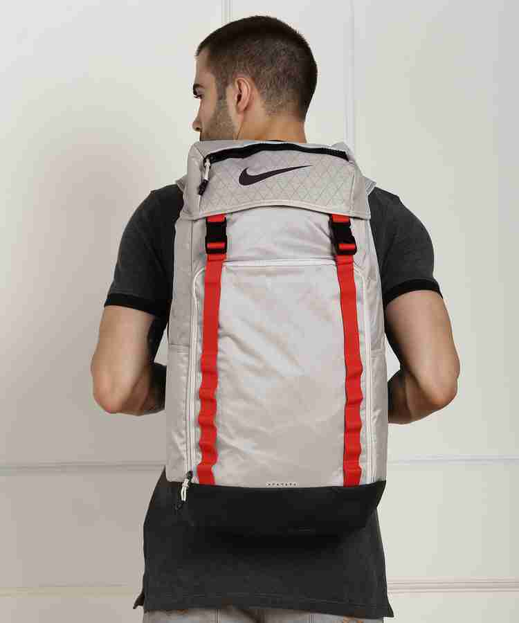 NIKE Vapor Speed 2.0 34 L Backpack LIGHT BONE BLACK GUNSMOKE