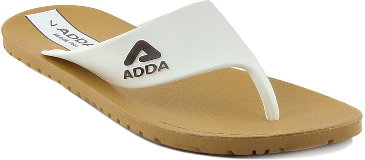 Adda Men Flip Flops - Buy White Color Adda Men Flip Flops Online at Best  Price - Shop Online for Footwears in India | Flipkart.com
