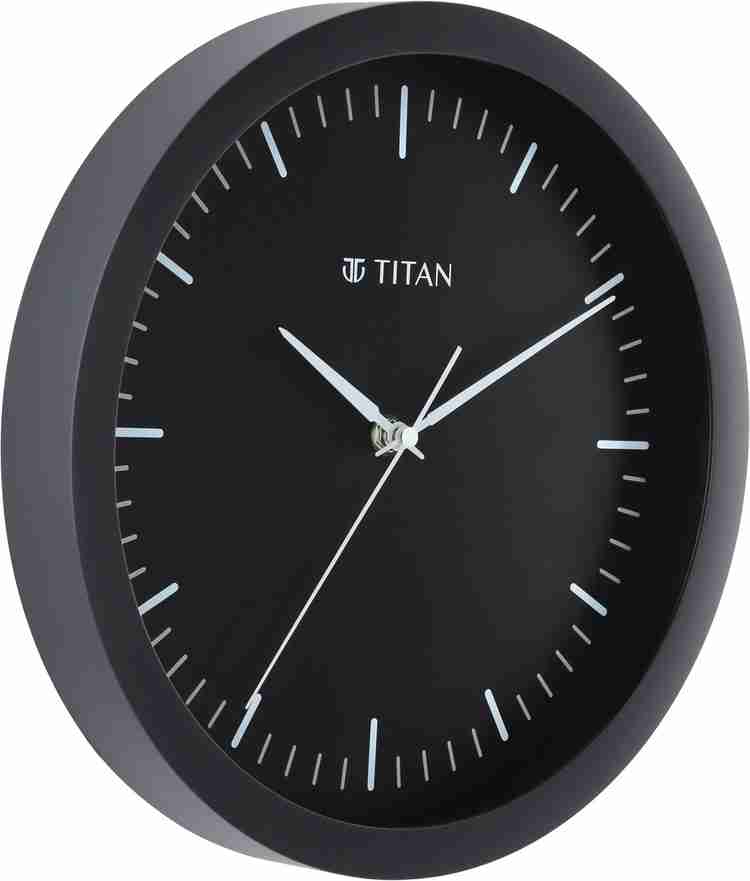 Titan Analog 30 cm X 30 cm Wall Clock Price in India Buy Titan Analog 30 cm X 30 cm Wall Clock online at Flipkart