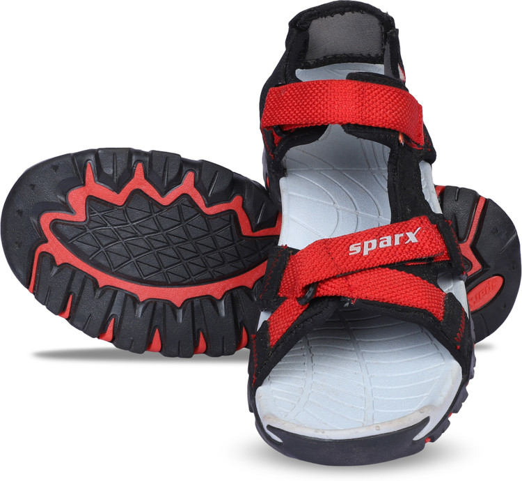 Casual Sandal Sparx Ss 447 Sandal Price Ss 447 Sparx Men Black Red