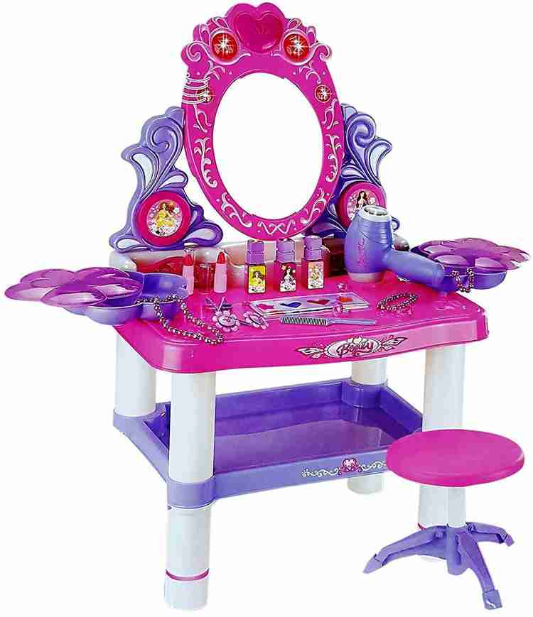 Sitaram Creation New Kids Girls Dressing Table Mirror Play Set