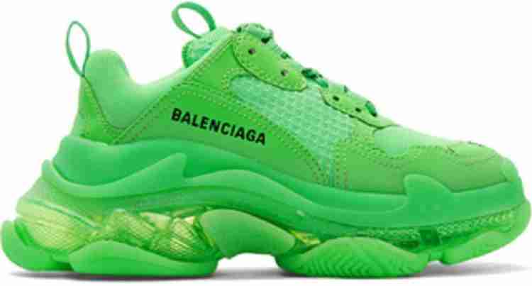 Balenciaga cheap green sole