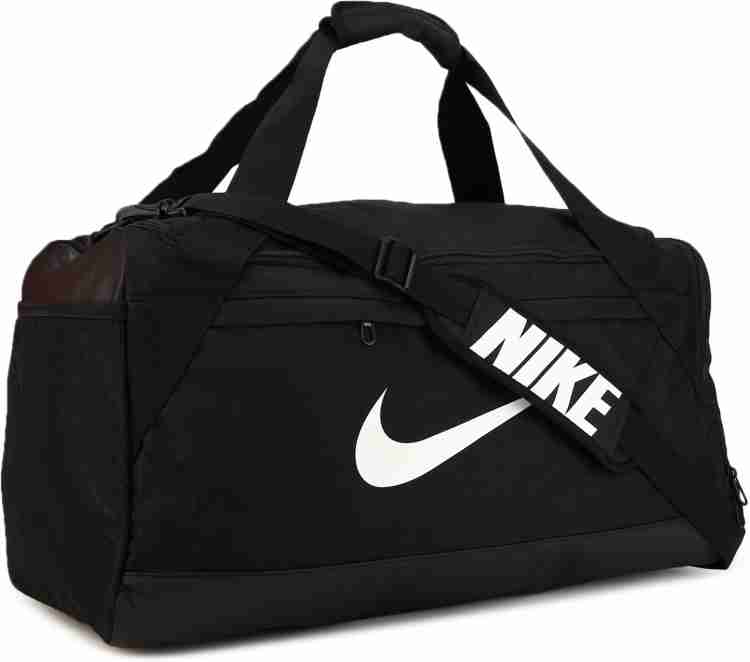 Nike Brasilia Small Duffel Gym Bag Red Crush/Black/White BA5335