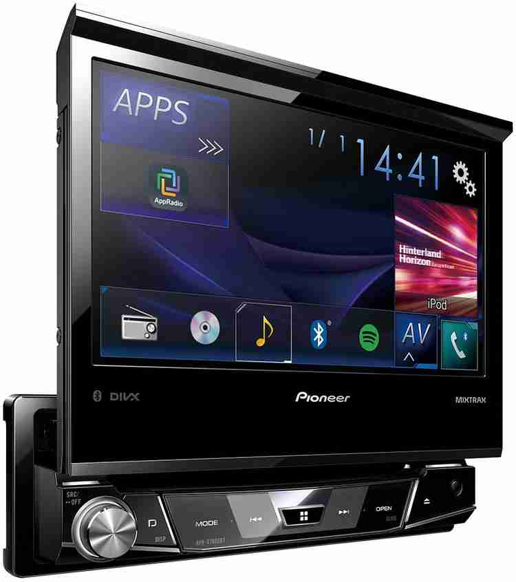 Pioneer Single Din 7 Inch Clear Type Fold Out Touchscreen