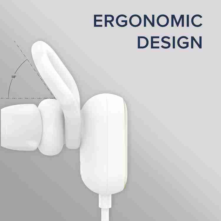 Mi Sports Bluetooth Wireless Earphones with Mic White Bluetooth