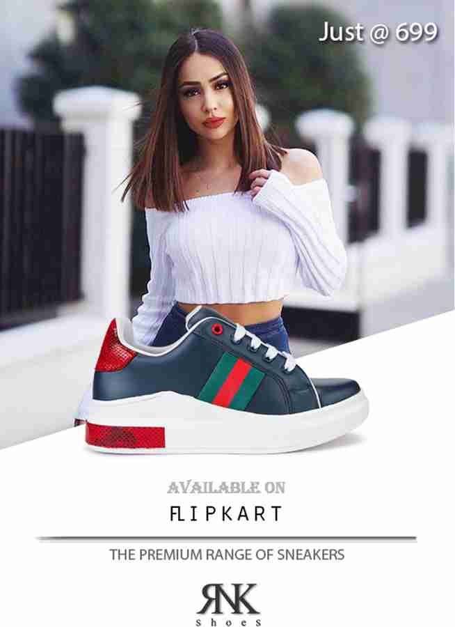 RNK SN 105 Premium Casual Shoes Gucci Style For Women Sneakers For Women Buy RNK SN 105 Premium Casual Shoes Gucci Style For Women Sneakers For Women Online at Best Price Shop