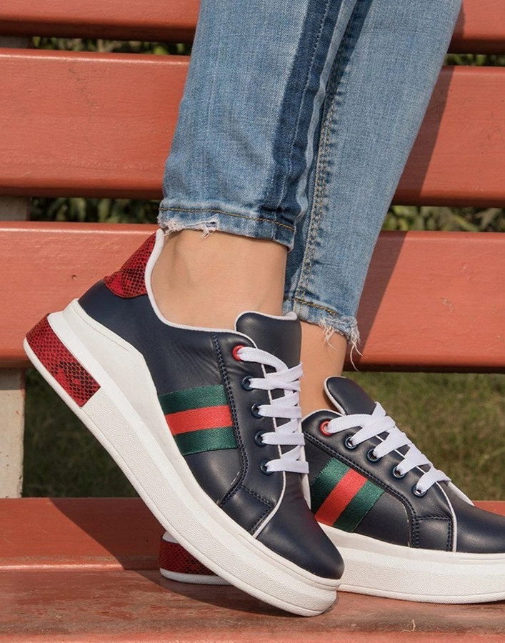 RNK SN-105 Premium Casual Shoes Gucci Style For Women Sneakers For Women -  Buy RNK SN-105 Premium Casual Shoes Gucci Style For Women Sneakers For Women  Online at Best Price - Shop