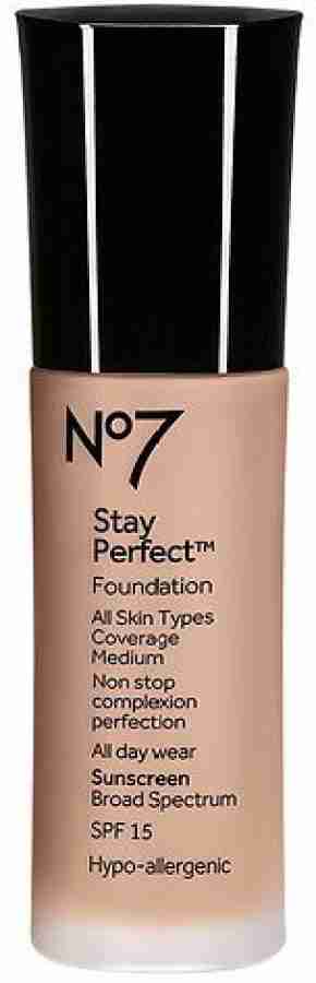 Boots No7 Stay Perfect Foundation - Price in India, Buy Boots No7 Stay  Perfect Foundation Online In India, Reviews, Ratings & Features