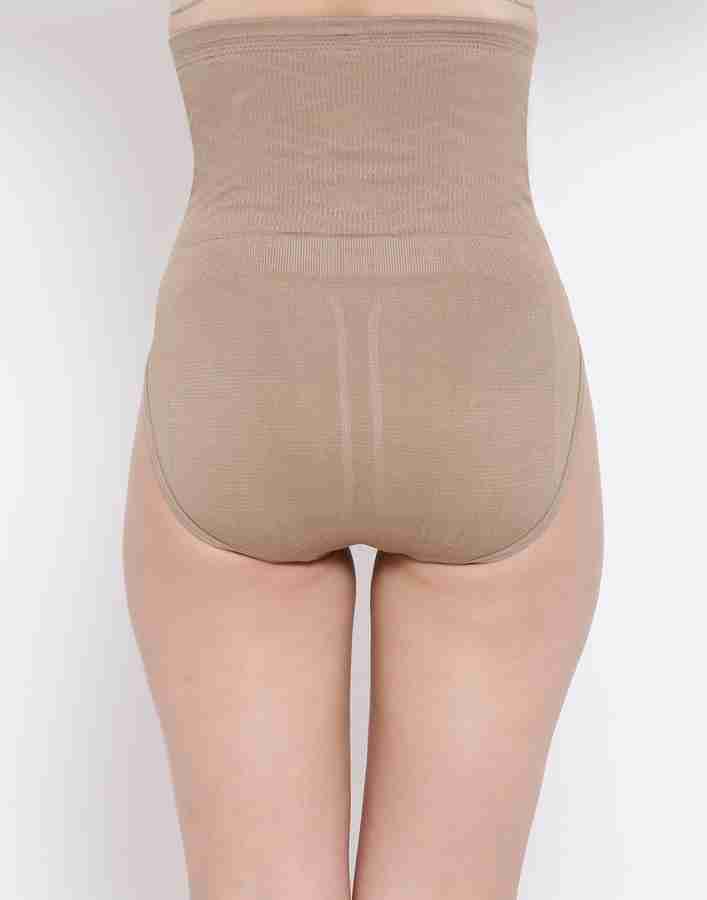 Clovia High Waist Tummy Control Panty In Nude Women Shapewear