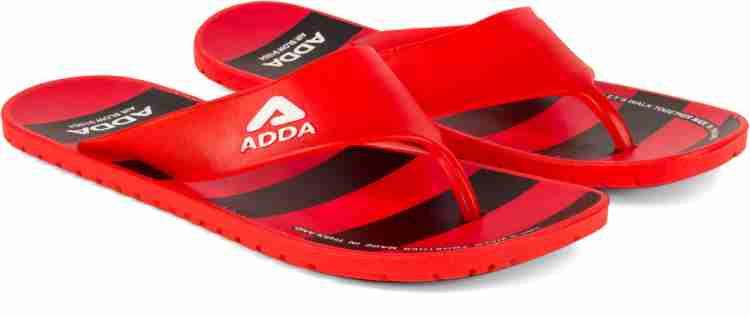 Adda best sale red slippers