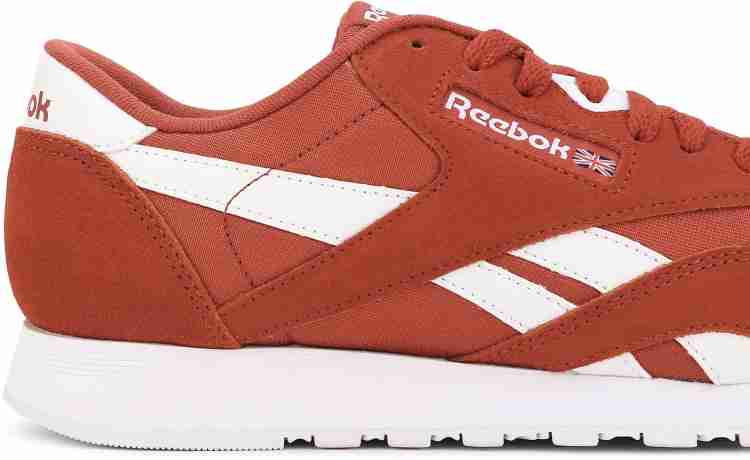 Reebok classic best sale nylon mens orange