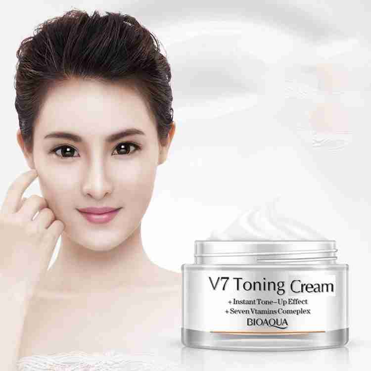 BIOAQUA V7 Toning Cream Instant Whitening Tone up Effect