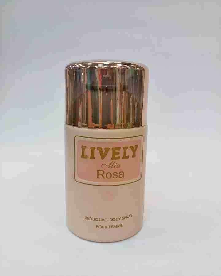Lively body spray 2025