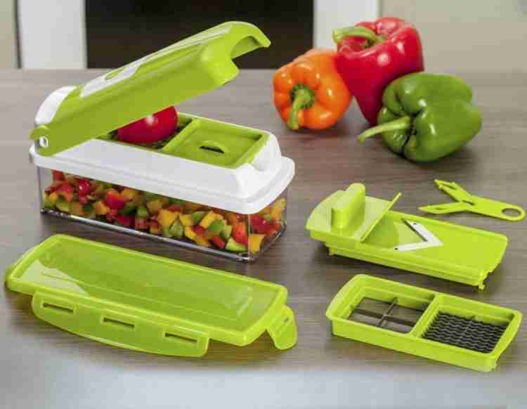Plastic Nd Stainless Steel Multicolor Quick Nicer Dicer, For Multipurpose  Use at Rs 137/piece in Ahmedabad