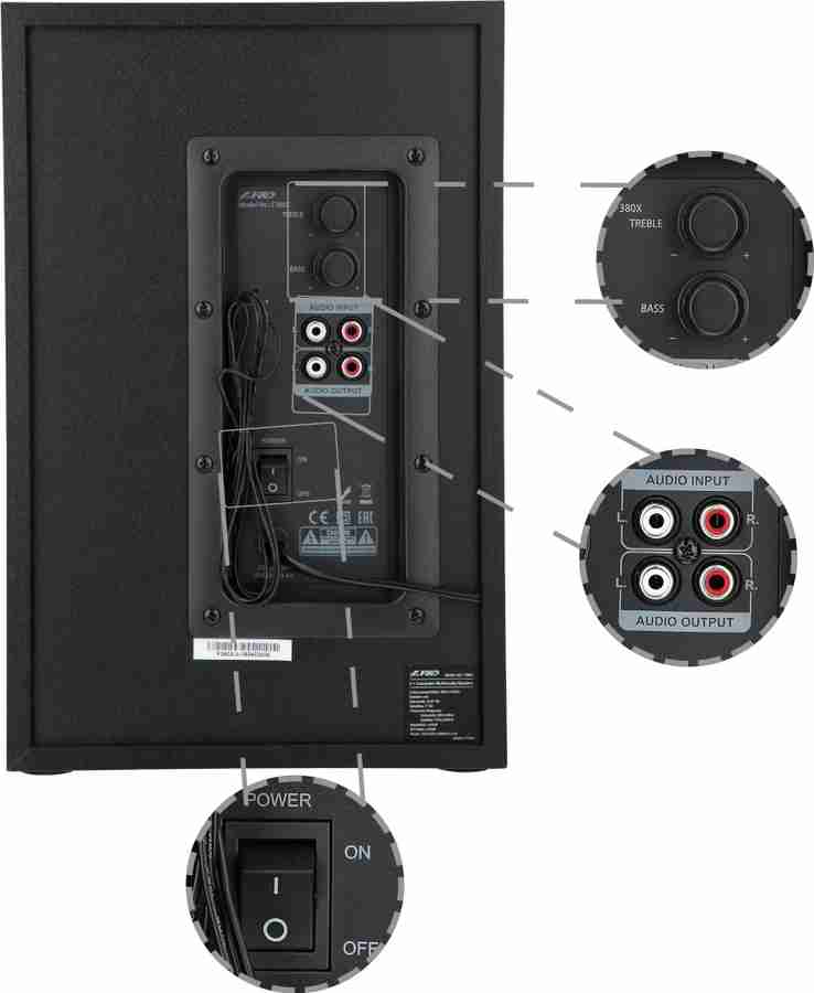 F&d speaker f380x price sale