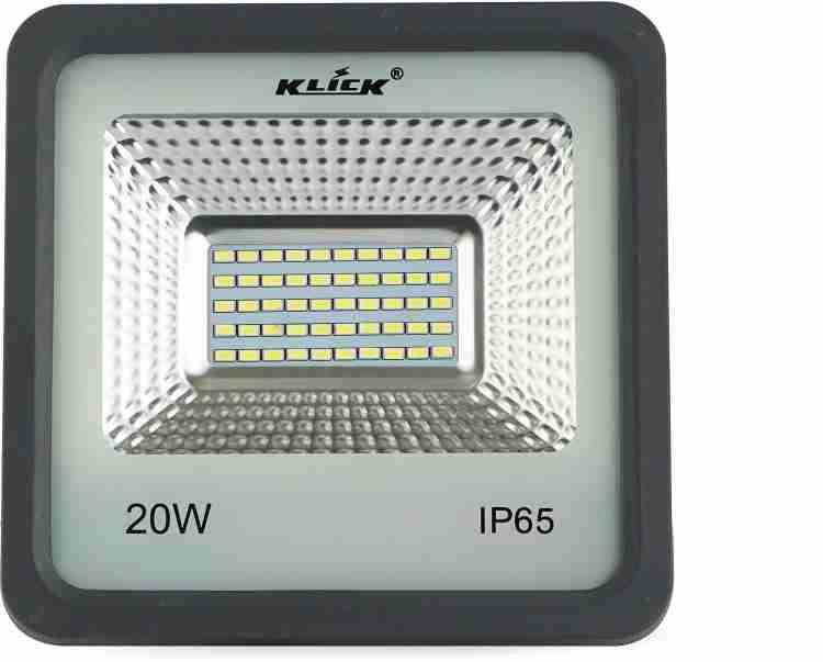 KLICK 20 Watt LED Flood Light Energy Money Saving Light