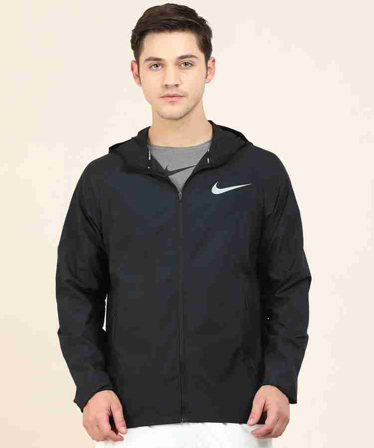 NIKE Full Sleeve Self Design Men Jacket Buy NIKE Full Sleeve