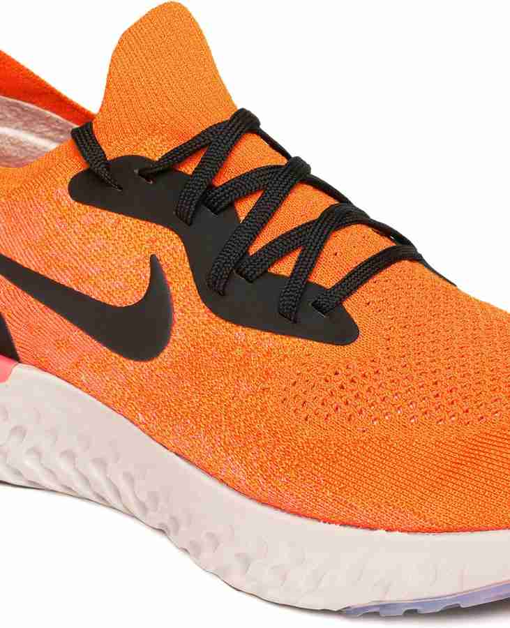 Epic react flyknit orange cheap