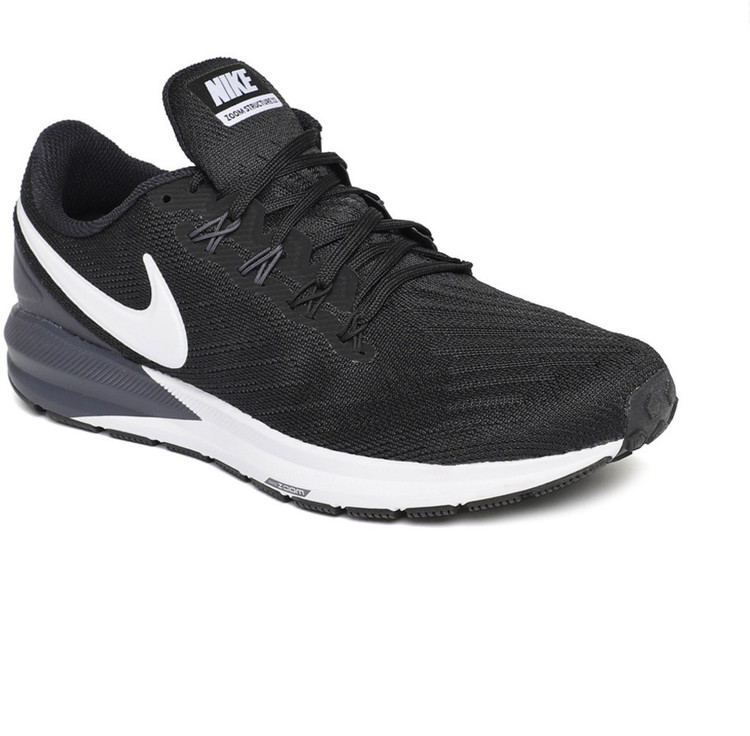 Nike Air Zoom Structure 22 Men's Running Shoe Atmosphere Grey/Burgundy  Ash-Lime Blast | The Running Outlet