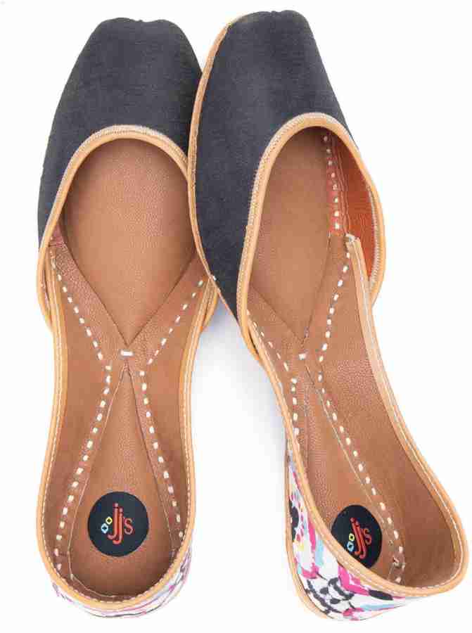 Jivaana Women s Sable Neon Pop Genuine Leather Juttis Jutis For Women Buy Jivaana Women s Sable Neon Pop Genuine Leather Juttis Jutis For Women Online at Best Price Shop Online for