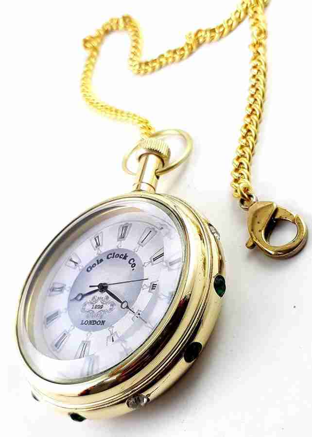 Pocket gandhi watch with on sale chain