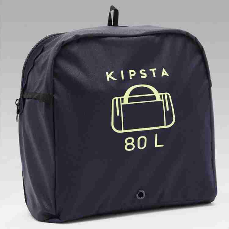 KIPSTA By Decathlon Expandable FOOTBALL DUFFLE BAG KIPOCKET 80 LITRES BLUE YELLOW Duffel Without Wheels BLUE YELLOW Price in India Flipkart