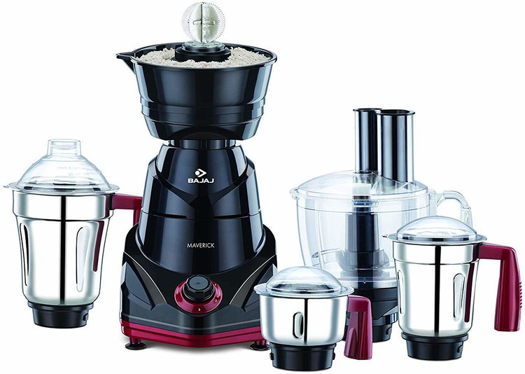 Bajaj Maverick Mixer Bajaj Mixer Grinder Juicer Food Processor - Technical View
