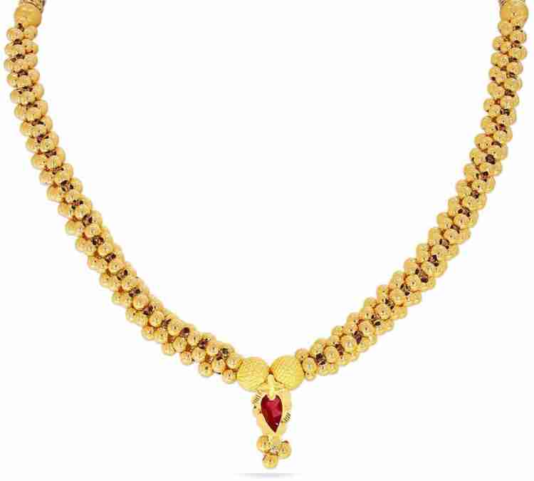 Kalyan jewellers hot sale necklace price