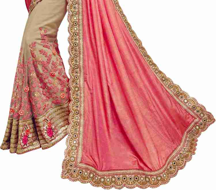 Designer retailer party wear sarees on flipkart