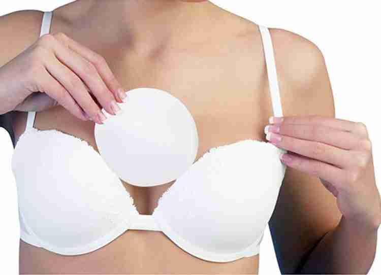 Padded White Bra Pads Removable Cotton Cups Inserts at Rs 45/set
