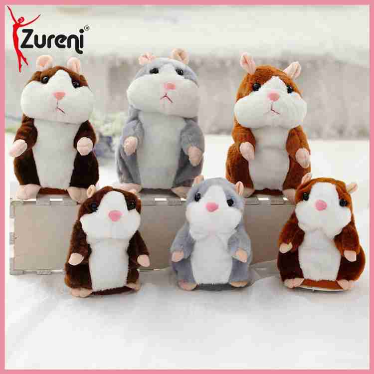 Talk back 2024 hamster plush toy