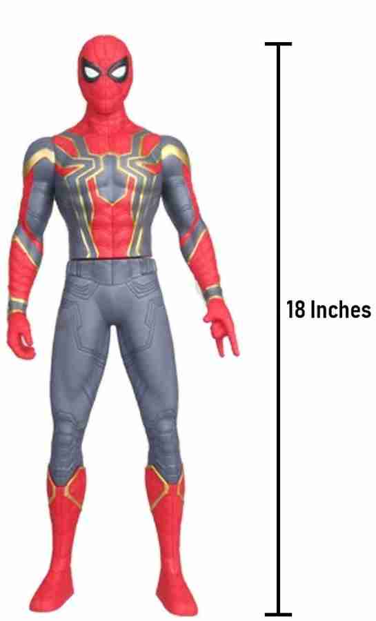 Big Size SpiderMan Action Figure . Buy Iron Spiderman toys in India