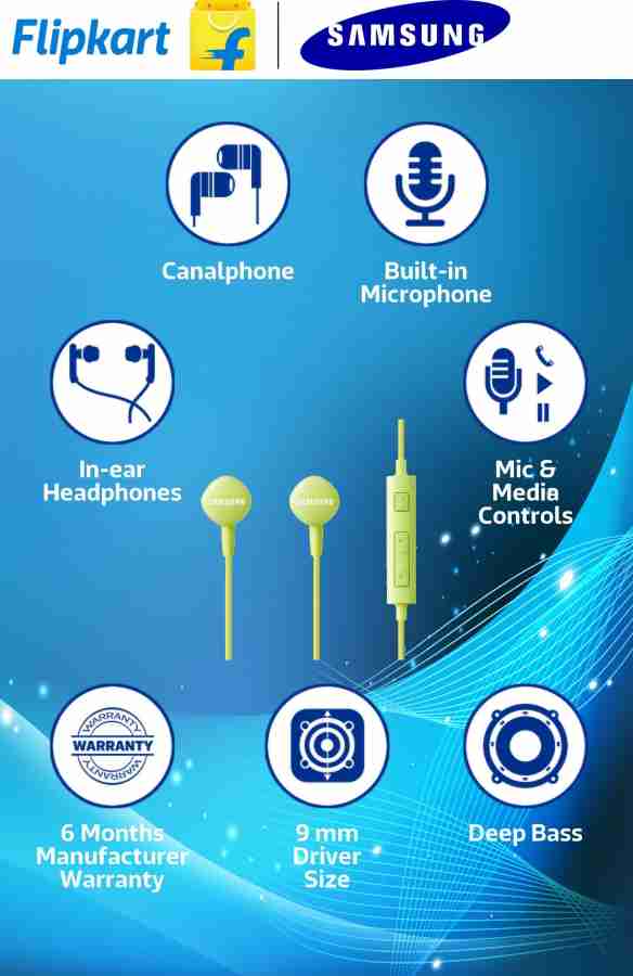 Samsung HS130 with mic In the ear Headset Price in India Buy