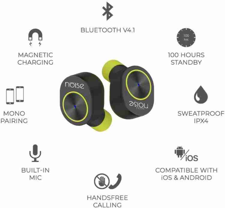 Noise Shots Sport True Wireless Bluetooth Headset Price in India