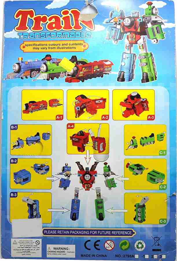 Senra Train Transformable Super Thomas Train Transformable Super