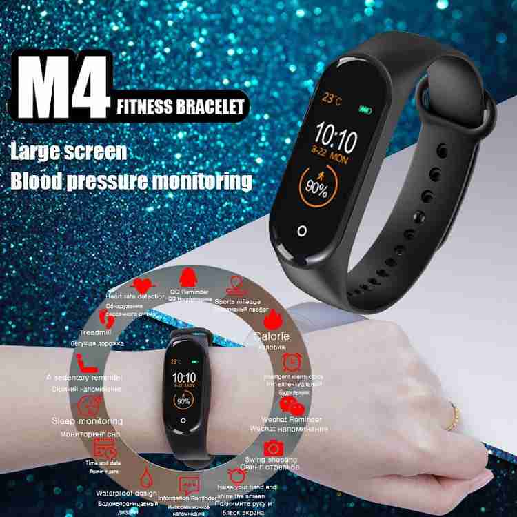 i BEL Smart Band M4 Wristband Health Heart rate Blood Pedometer