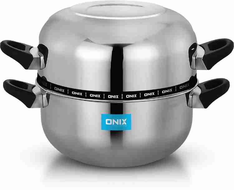 Onix OCP 1L Choodarapetty Stainless Steel Steamer Price in India Buy Onix OCP 1L Choodarapetty Stainless Steel Steamer online at Flipkart
