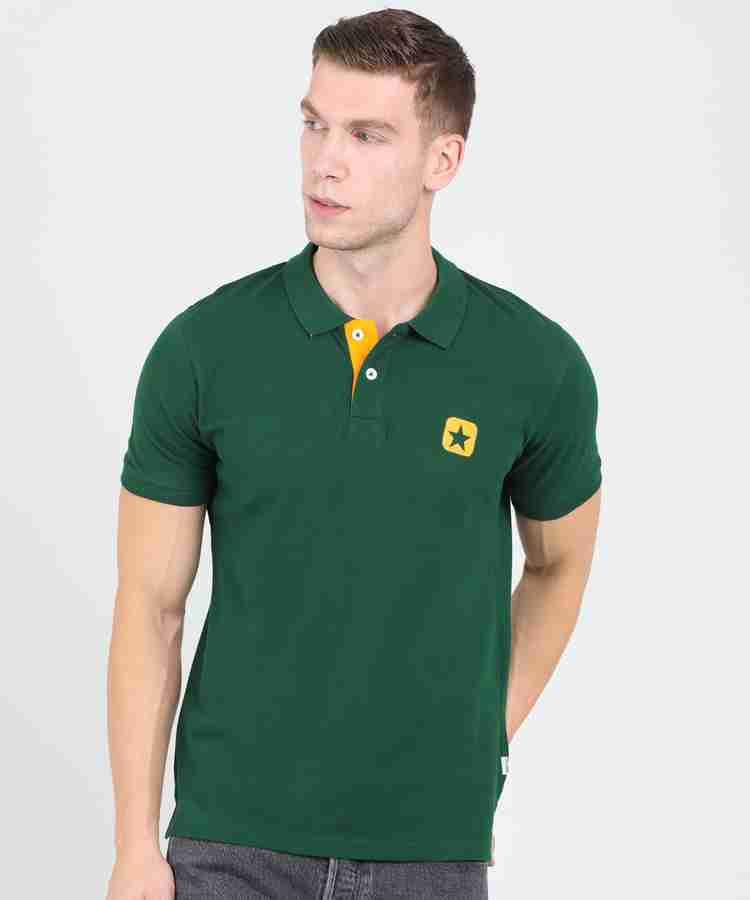 Converse polo solid top men's t shirt
